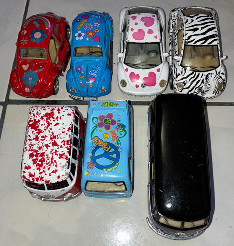 Kinsmart car lot vw beetle - kinsmart,